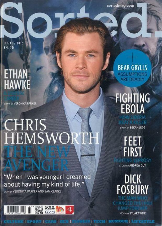 SORTED magazine side cover  July/August 2015