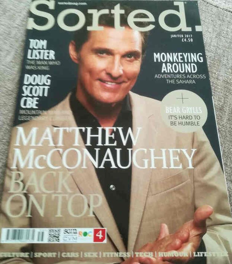 SORTED magazine side cover  January/February 2017