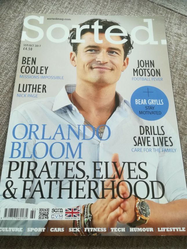 SORTED magazine side cover  September/October 2017
