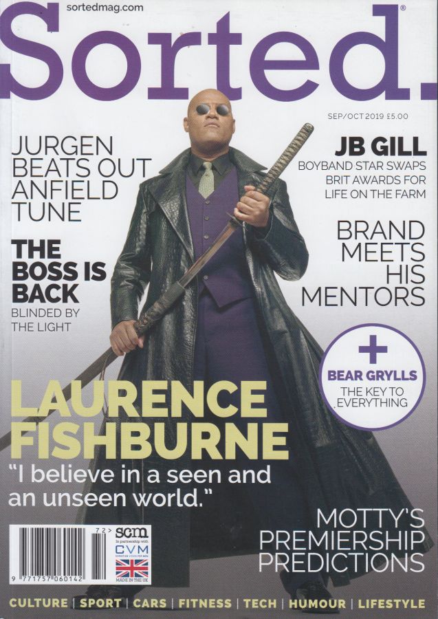 SORTED magazine side cover Issue 72  September/October 2019