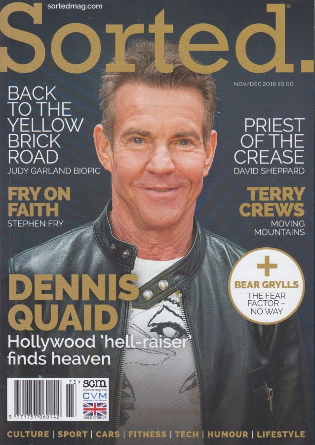 SORTED magazine side cover Issue 73  November/December 2019