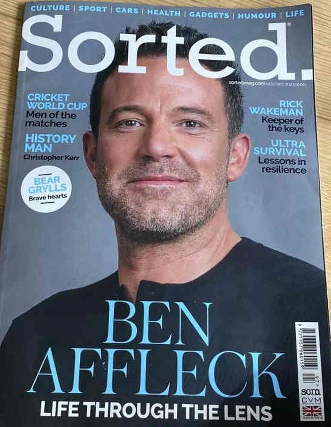 SORTED magazine side cover  November/December 2023