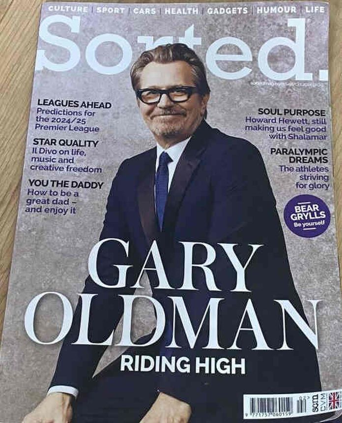 SORTED magazine side cover  September/October 2024