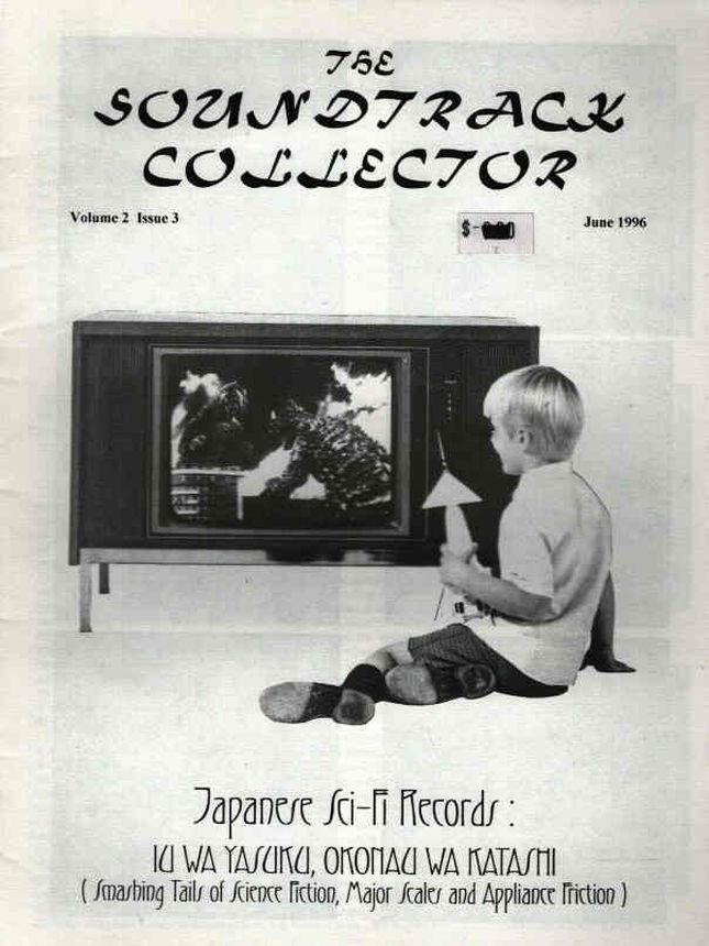 THE SOUNDTRACK COLLECTOR magazine side cover  June 1996