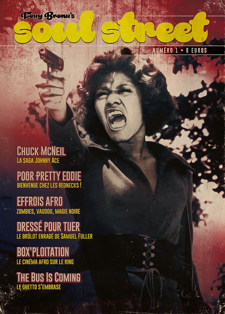 FOXY BRONX magazine side cover Issue 1  2016