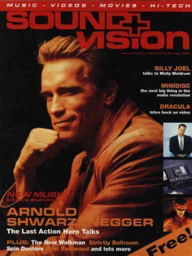 SOUND AND VISION magazine side cover Issue 1 September/December 1993