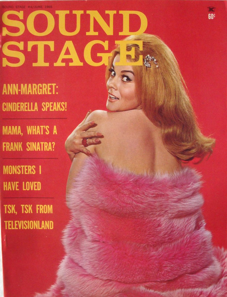 SOUND STAGE magazine side cover Issue 4  Vol 1 # 4 June 1965