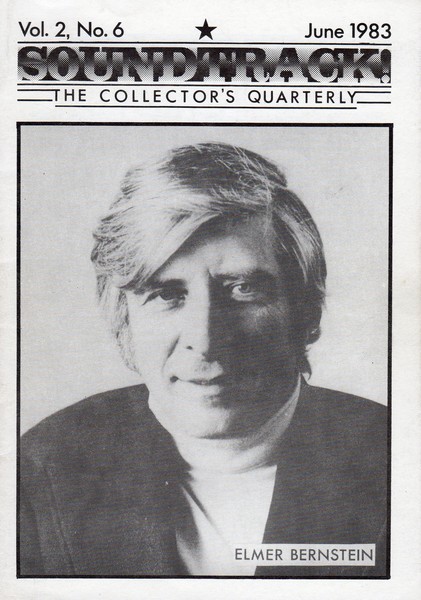 SOUNDTRACK magazine side cover Issue 6  1983