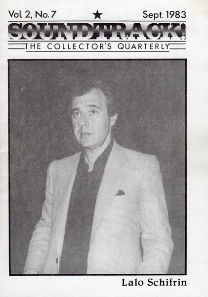 SOUNDTRACK magazine side cover Issue 7  1983