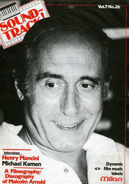 SOUNDTRACK magazine side cover Issue 26  1988