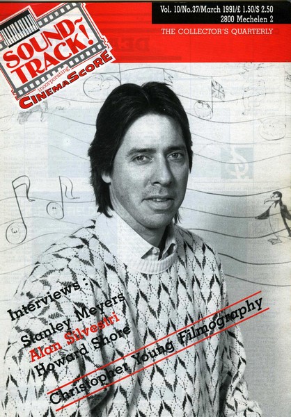 SOUNDTRACK magazine side cover Issue 37  1991