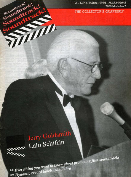 SOUNDTRACK magazine side cover Issue 46  1993