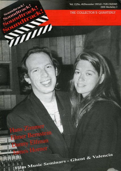 SOUNDTRACK magazine side cover Issue 48  1993