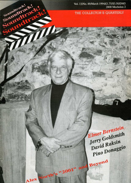 SOUNDTRACK magazine side cover Issue 49  1994