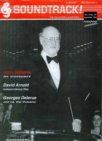 SOUNDTRACK magazine side cover Issue 59  1996