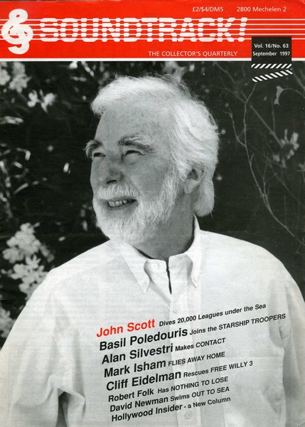 SOUNDTRACK magazine side cover Issue 63  1997