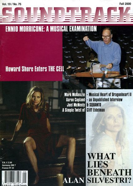 SOUNDTRACK magazine side cover Issue 75  2000