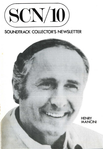 SOUNDTRACK magazine side cover Issue 10  1977