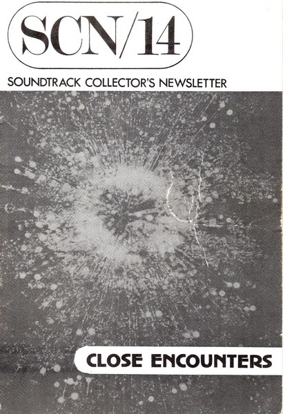 SOUNDTRACK magazine side cover Issue 14  1978
