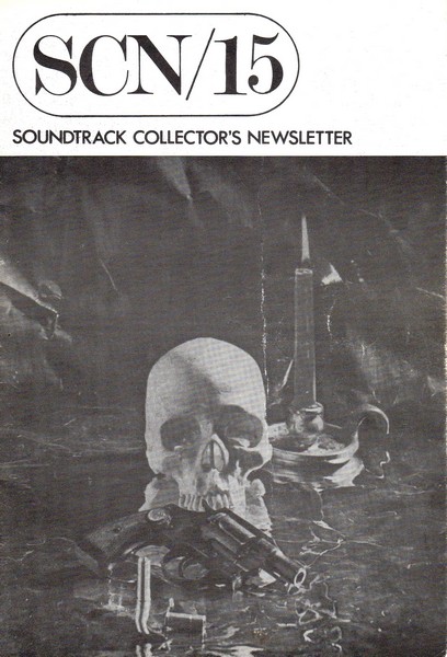 SOUNDTRACK magazine side cover Issue 15  1978