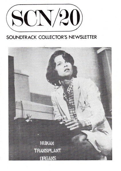 SOUNDTRACK magazine side cover Issue 20  1980