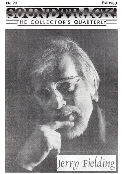 SOUNDTRACK magazine side cover Issue 23  1980