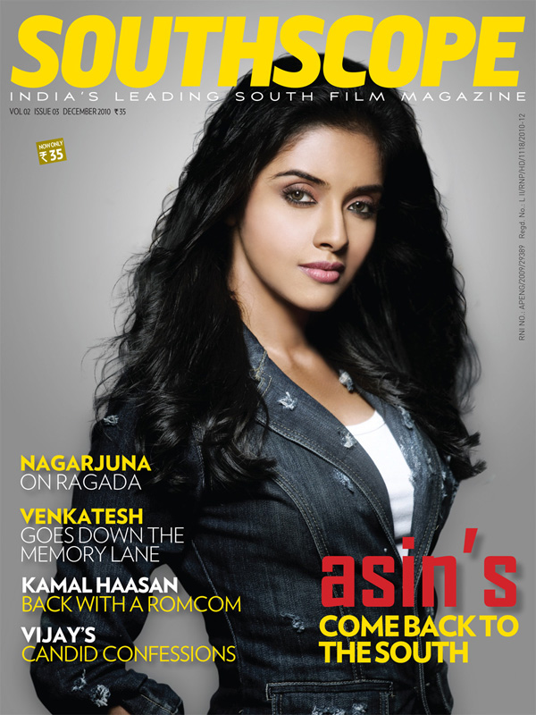 SOUTHSCOPE magazine side cover Issue 15  Vol 2 # 3 December 2010