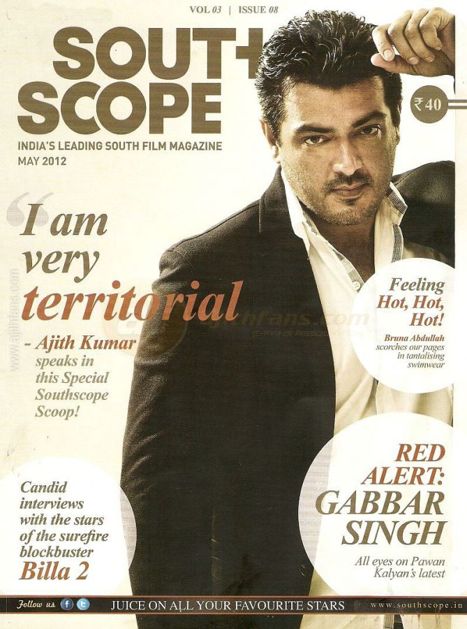 SOUTHSCOPE magazine side cover May 2012