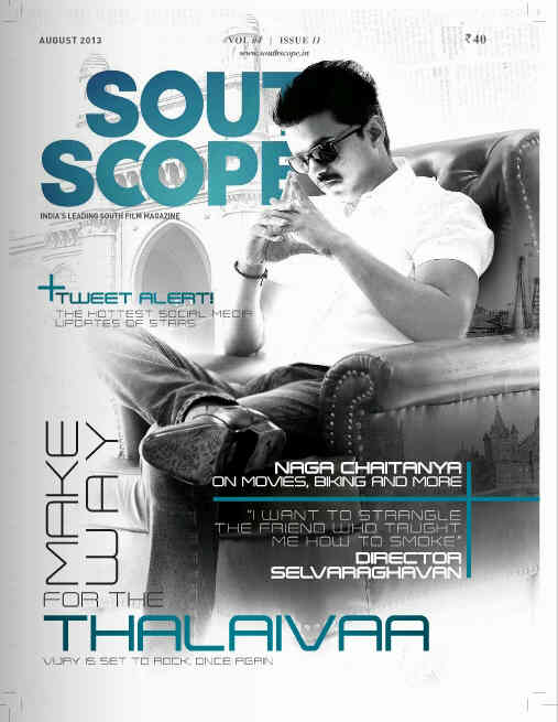 SOUTHSCOPE magazine side cover August 2013