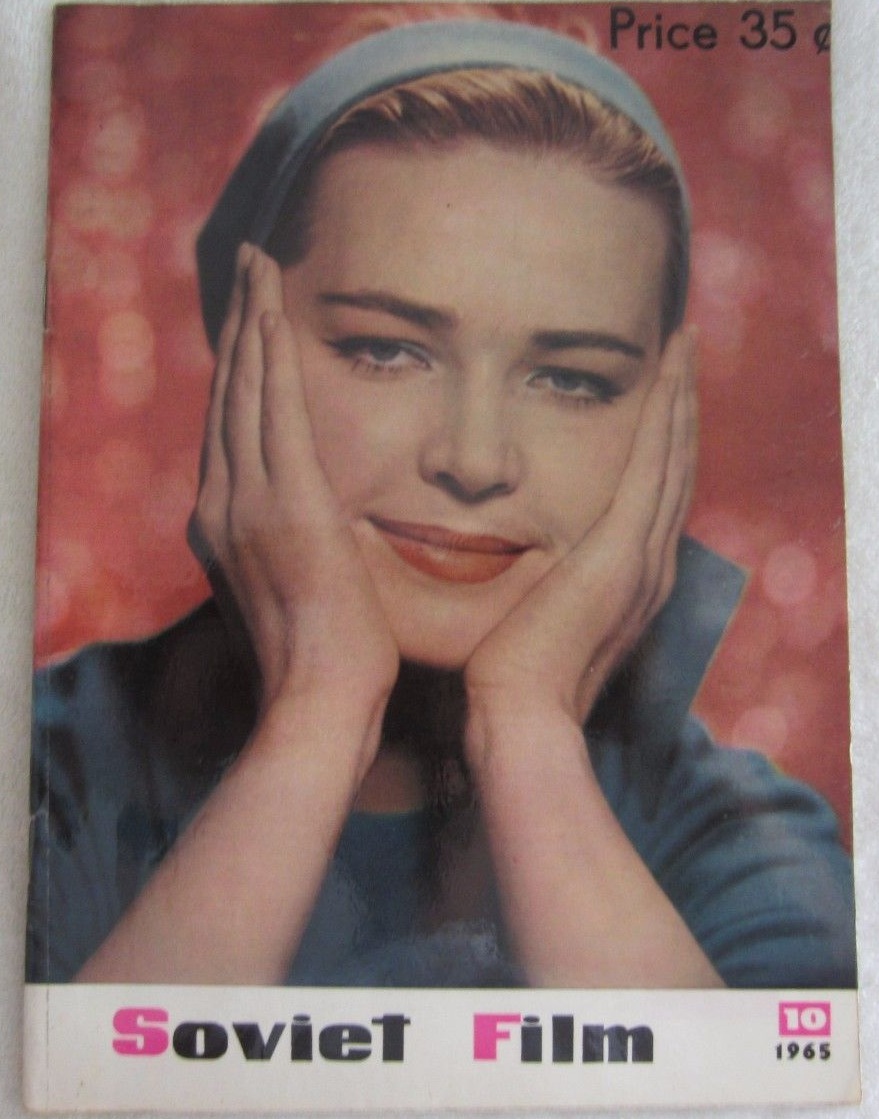 SOVIET FILM magazine side cover Issue 10   1965