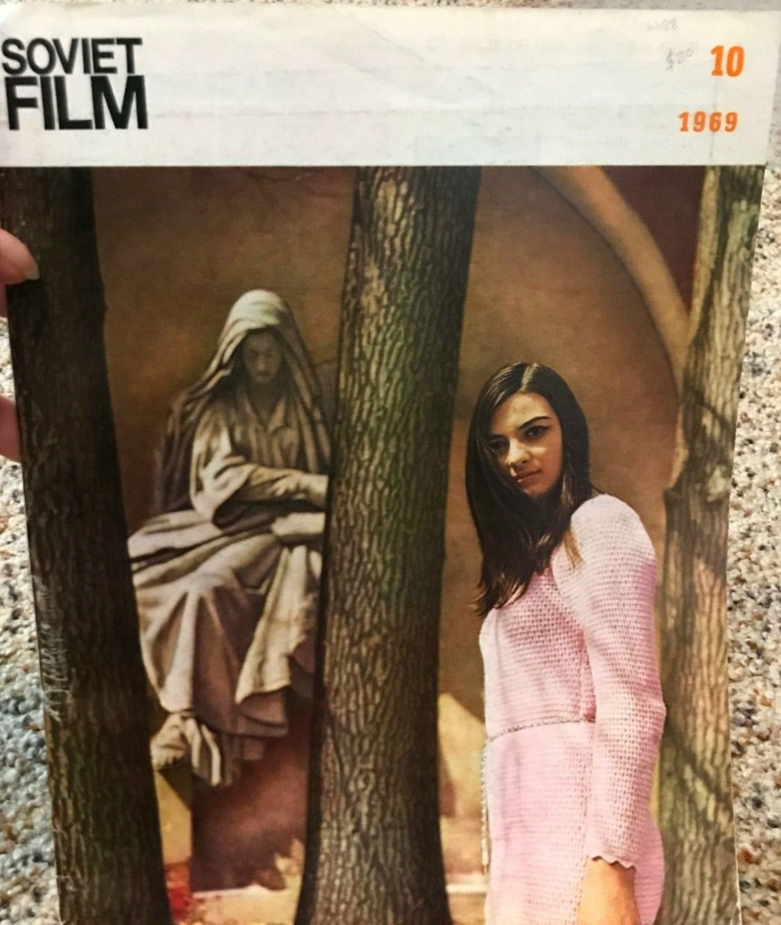 SOVIET FILM magazine side cover Issue 10  October 1969