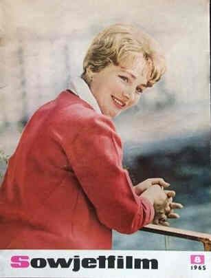 SOWJET FILM magazine side cover August 1965