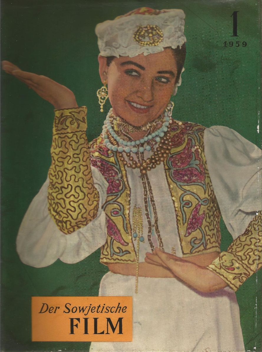 SOWJET FILM magazine side cover Issue 1  January 1959
