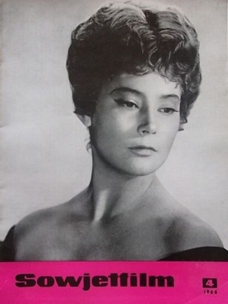 SOWJET FILM magazine side cover April 1966