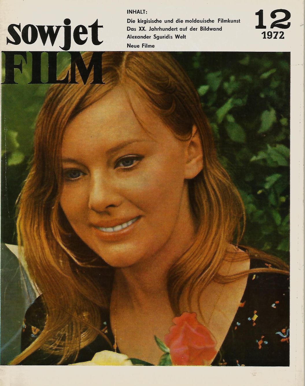 SOWJET FILM magazine side cover Issue 12  December 1972