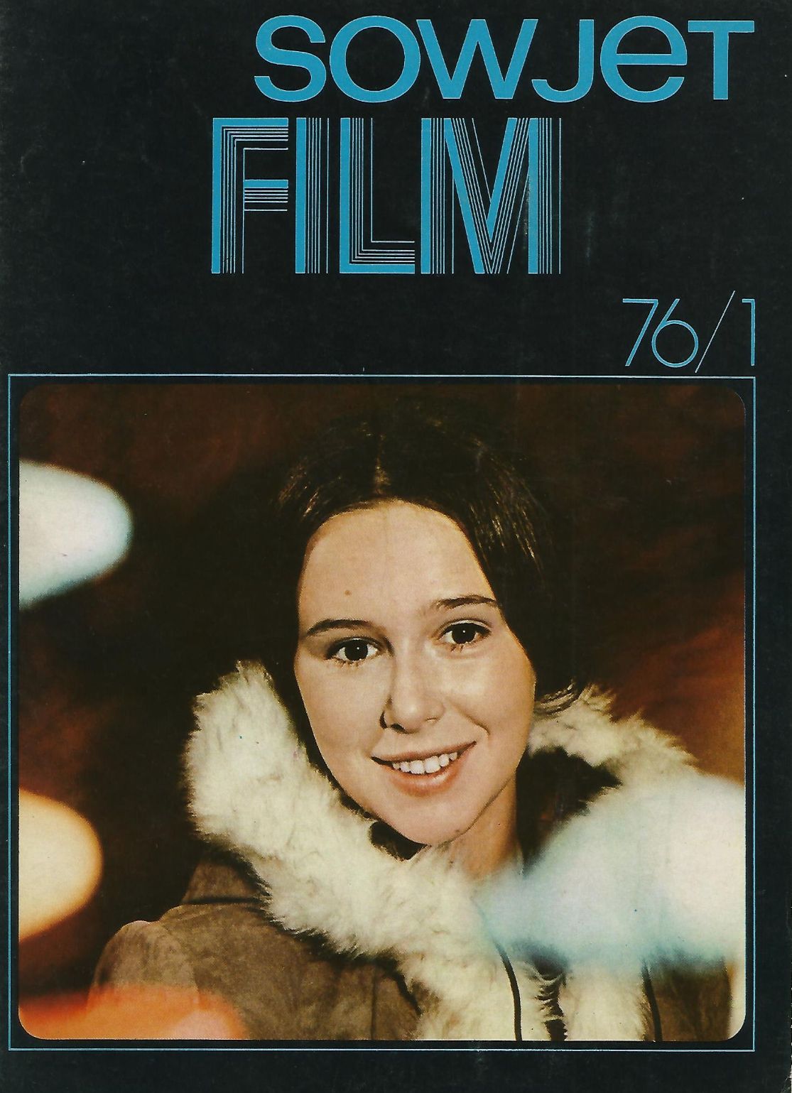 SOWJET FILM magazine side cover Issue 1  January 1976