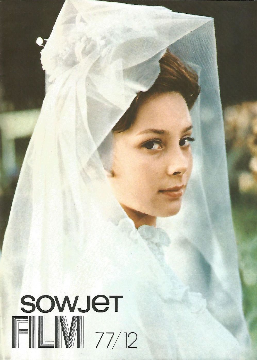 SOWJET FILM magazine side cover  December 1977