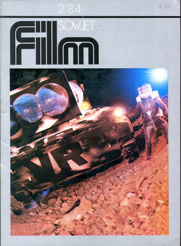 SOWJET FILM magazine side cover Issue 2   1984