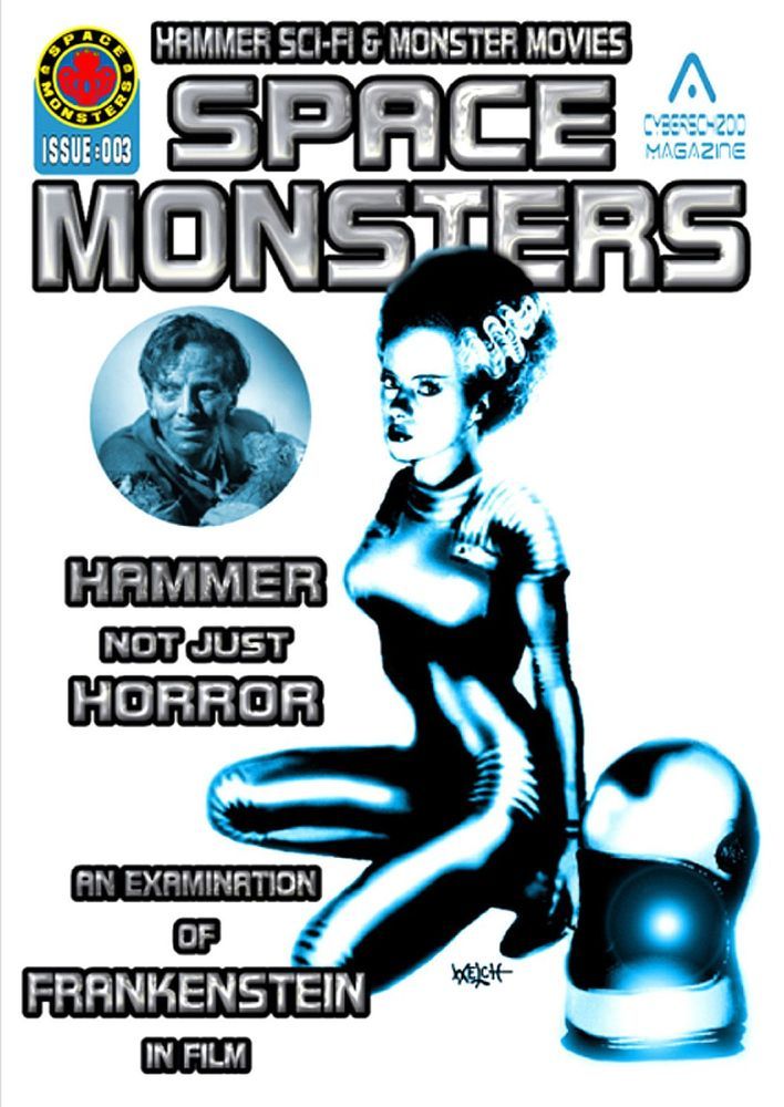 SPACE MONSTERS magazine side cover Issue 3 January/February/March 2014
