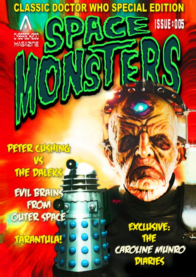 SPACE MONSTERS magazine side cover Issue 5 June-August 2014