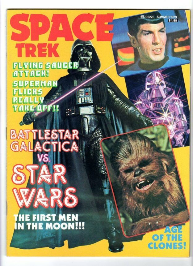 SPACE TREK magazine side cover  Vol 2 # 2 Summer 1979