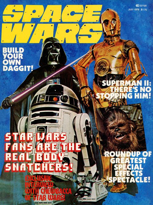 SPACE WARS magazine side cover Issue 10 Vol 3 # 3 - July 1979