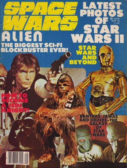SPACE WARS magazine side cover Issue 11 Vol 3 # 4 - September 1979