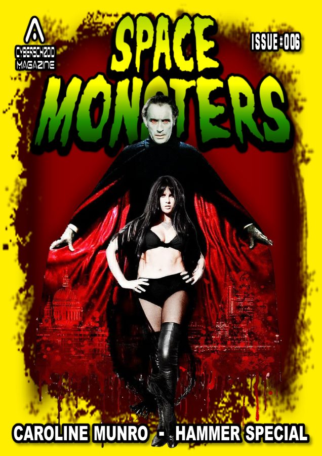 SPACE MONSTERS magazine side cover Issue 6 September 2014