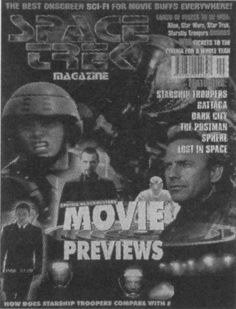 SPACE TREK SPECIAL magazine side cover Issue 1   