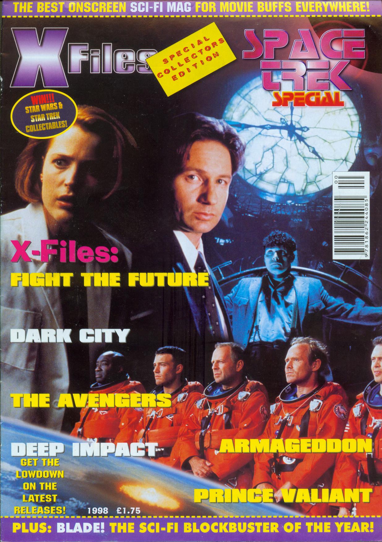 SPACE TREK SPECIAL magazine side cover Issue 2  Special    1998
