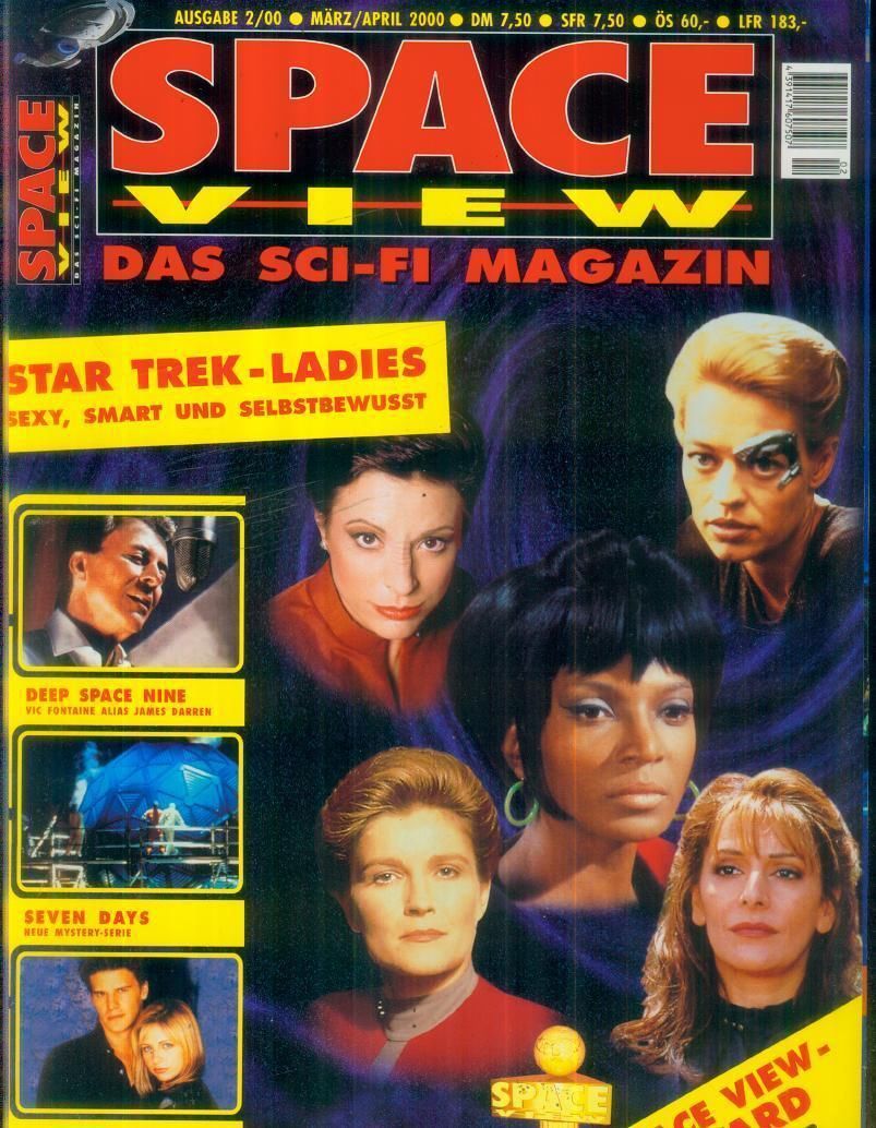 SPACEVIEW magazine side cover March 2000