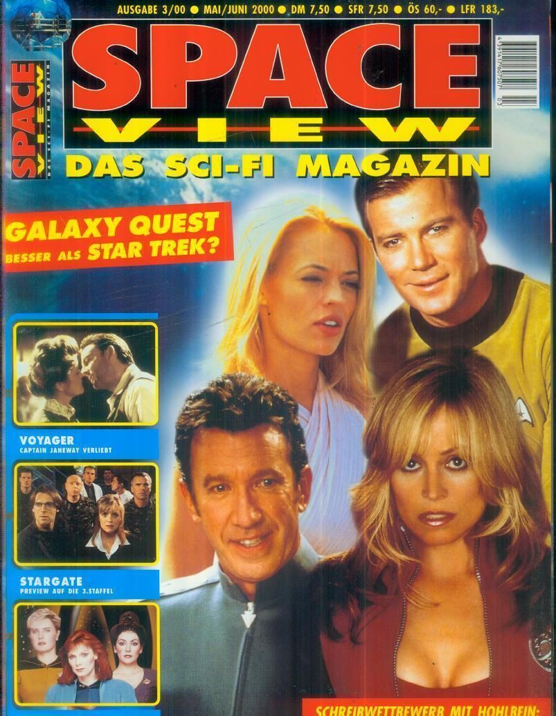SPACEVIEW magazine side cover May 2000