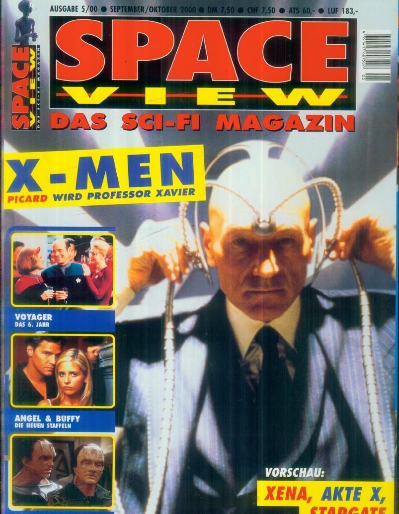 SPACEVIEW magazine side cover September 2000