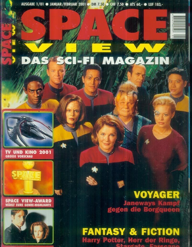 SPACEVIEW magazine side cover January 2001